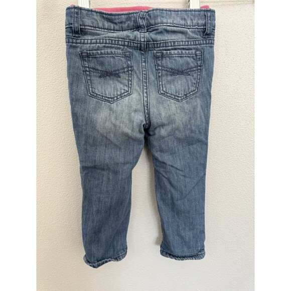 Baby Gap Size 2 Fleece Lines Jeans Pull On - Picture 9 of 16